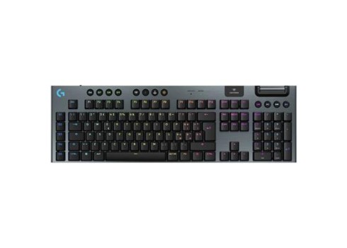 Klaviatuur Logitech G915 X LightSpeed Tactile US W, must