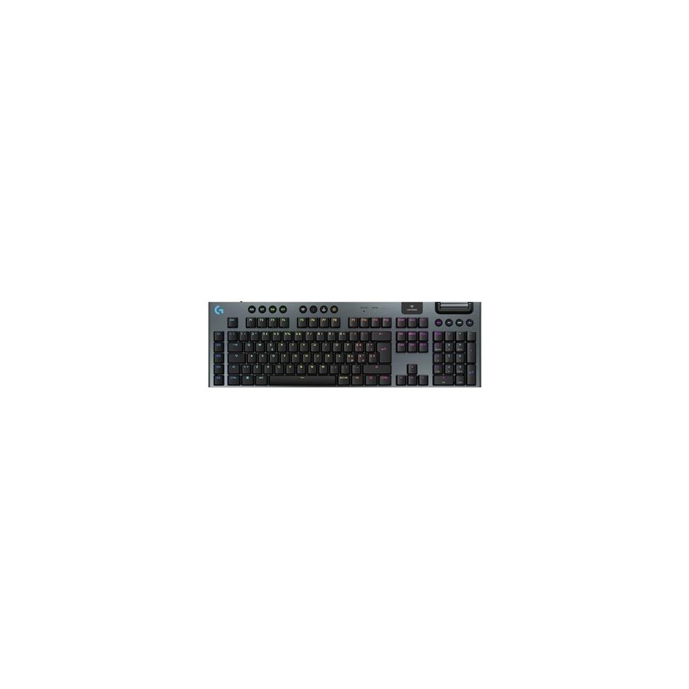 Klaviatuur Logitech G915 X LightSpeed Tactile US W, must