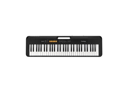 Süntesaator CASIO, 61 klahvi, must, ilma adapterita