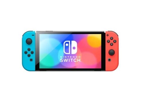 Konsool Nintendo Switch OLED, punane-sinine