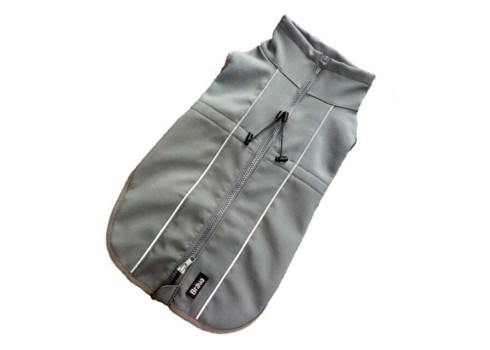 Finnero Sport softshell jope koerale 30 cm, hall