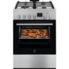 Gaasipliit elektriahjuga Electrolux