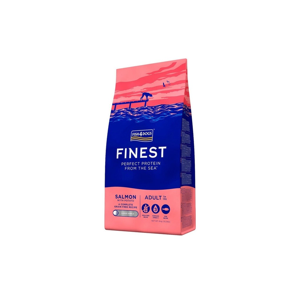 Fish4Dogs Large kuivtoit täiskasvanud koertele lõhega 1,5 kg