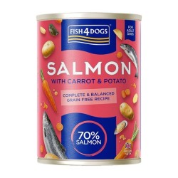 Fish4Dogs konserv koertele lõhe-porgand-kartul 395g