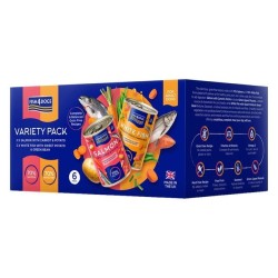 Fish4Dogs konserv koertele multipakk kala-köögiviljad 395g N6