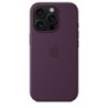 iPhone16 Pro Silicone Case with MagSafe - Plum