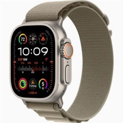 Apple Watch Ultra 2 Cellular, 49mm Olive Alpine Loop - Small