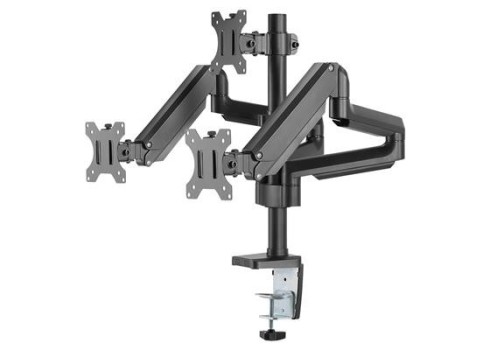 Monitori Lauakinnitus Deltaco Triple Gas Spring