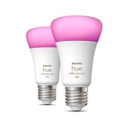 Philips Hue Colored 6.5W A60 E27 2pcs EUR