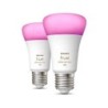 Philips Hue Colored 6.5W A60 E27 2pcs EUR Philips Hue Colored 6.5W A60 E27 2pcs EUR
