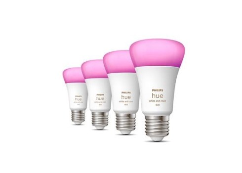 Philips Hue Colored 6.5W A60 E27 4pcs EUR
