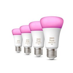 Philips Hue Colored 6.5W A60 E27 4pcs EUR