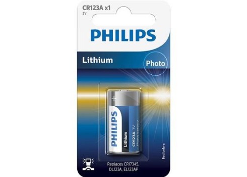 Patarei Philips CR123 3V  Lithium