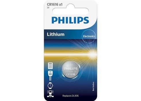 Patarei Philips CR1616 3 V  Lithium