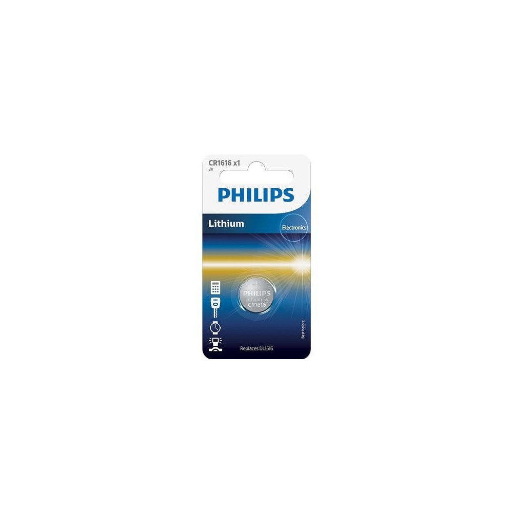 Patarei Philips CR1616 3 V  Lithium