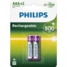 Akupatarei Philips AAA 800mAh 2tk