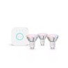 Philips Hue Essential GU10 4.7W 345lm, Colored, 3-pack + Bridge Philips Hue Essential GU10 4.7W 345lm, Colored, 3-pack + Bridge