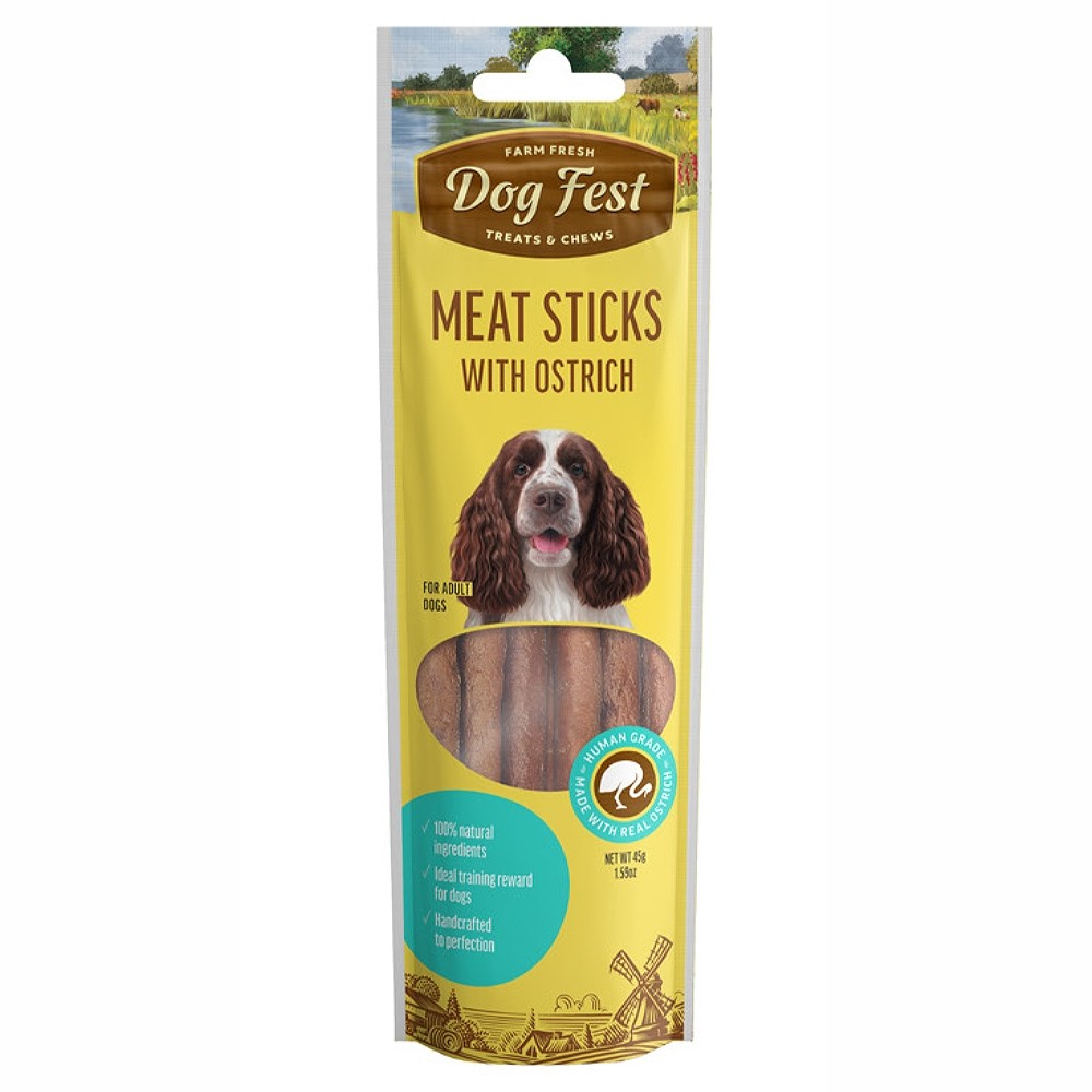 Dog Fest jaanalinnuliha pulgad 45g