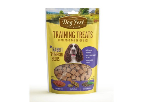 Dog Fest treeningmaius jäneselihast kõrvitsaseemnetega 90g