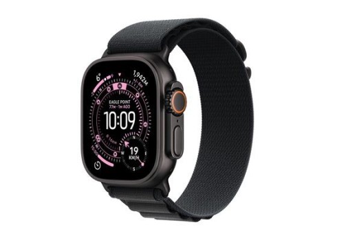 Apple Watch Ultra 35G49Black Ti, Black Alpine Loop, M