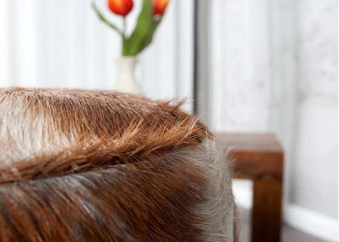 Tumba HIDE pruun, D30xH45 cm