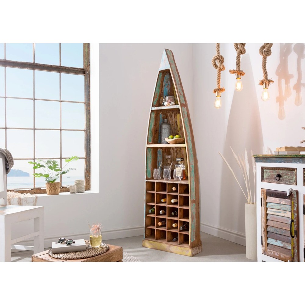 Veiniriiul JAKARTA pruun / värviline, 55x40xH190 cm