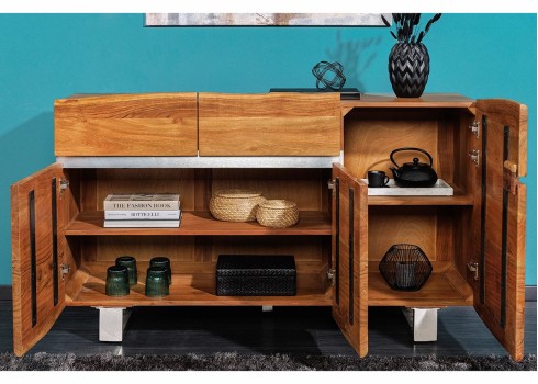 Kummut MAMMUT meepruun, 135x42xH89 cm