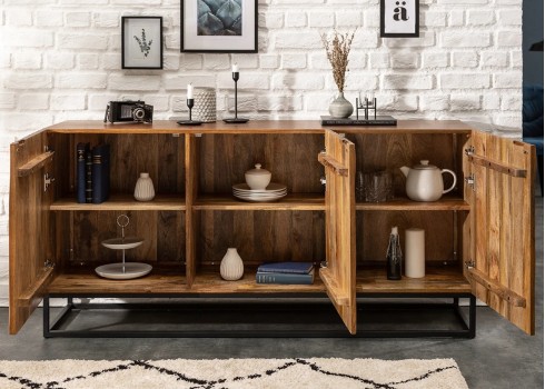 Kummut AMAZONAS pruun, 160x45xH77 cm