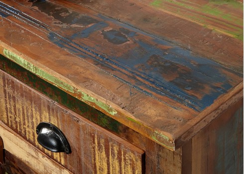 Kummut JAKARTA pruun / värviline, 160x45xH92 cm