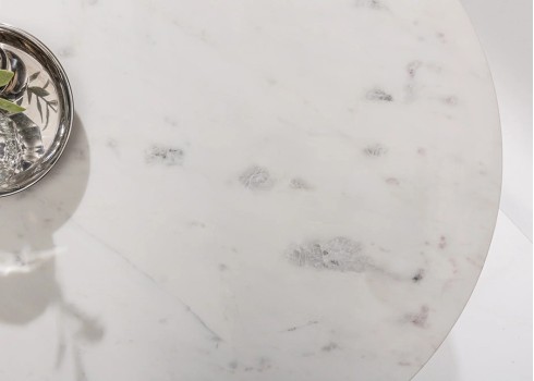 Diivanilaud NOBLE valge / hõbedane, 62x59xH33 cm