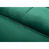 Diivan NOBLESSE smaragdroheline, 225x90xH80 cm
