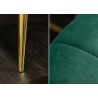 Diivan NOBLESSE smaragdroheline, 225x90xH80 cm