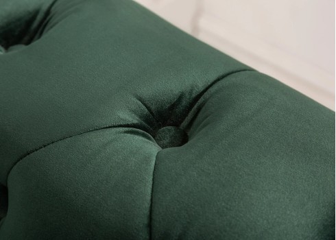 Diivan CHESTERFIELD roheline, 205x87xH73 cm