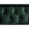 Diivan CHESTERFIELD roheline, 205x87xH73 cm