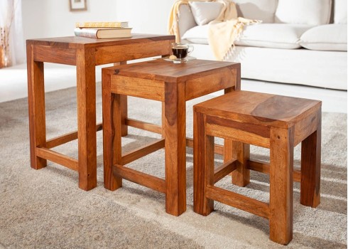 Abilaudade komplekt MONSOON sheesham, 3 tk