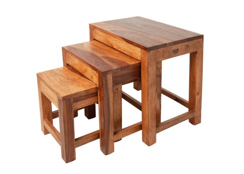 Abilaudade komplekt MONSOON sheesham, 3 tk