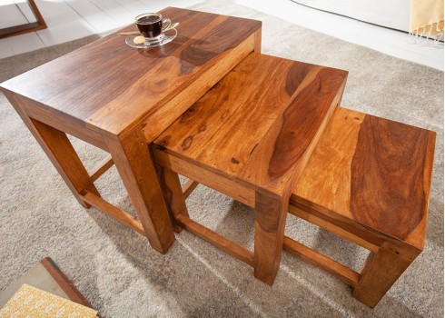 Abilaudade komplekt MONSOON sheesham, 3 tk