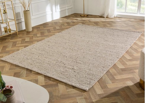 Vaip WOOL hallikas, 240x160 cm
