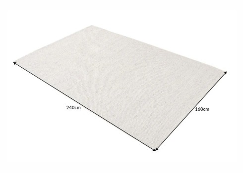 Vaip WOOL hallikas, 240x160 cm