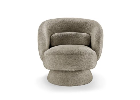 Tugitool BOSSA NOVA hallikasbeež, 76x75xH76 cm