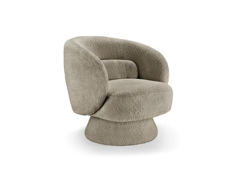 Tugitool BOSSA NOVA hallikasbeež, 76x75xH76 cm