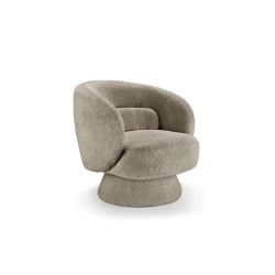 Tugitool BOSSA NOVA hallikasbeež, 76x75xH76 cm