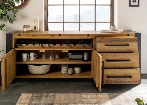 Kummut THOR mänd, 193x45xH76 cm