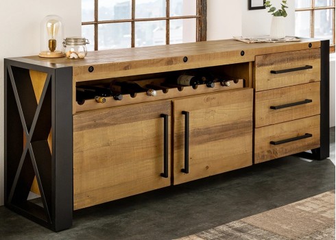 Kummut THOR mänd, 193x45xH76 cm