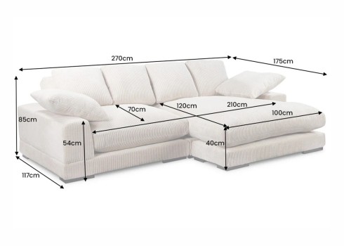 Nurgadiivan BABYLON hall, 270x175xH85 cm