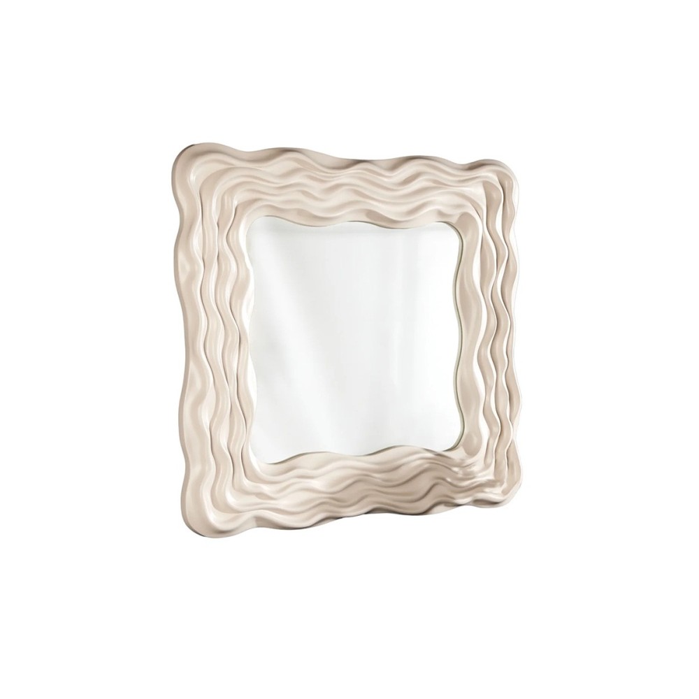 Peegel WAVE beež, 90x6xH90 cm