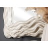 Peegel WAVE beež, 90x6xH90 cm