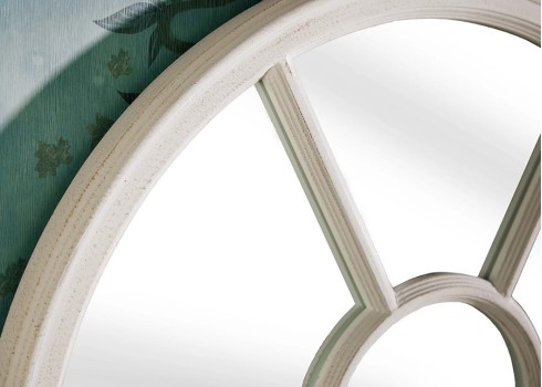 Seinapeegel CASTILLO valge, 70x3xH100 cm