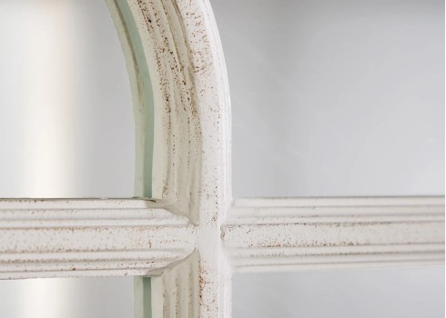 Seinapeegel CASTILLO valge, 70x3xH100 cm