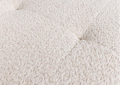 Tumba ROYAL beež buklee, 118x60xH44 cm